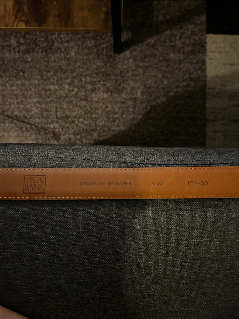Jos. A. Bank Genuine Italian Leather Belt